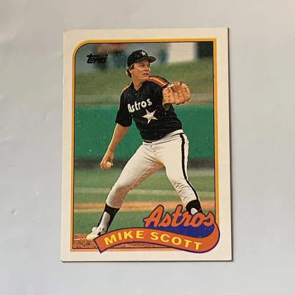 1989 Topps Mike Scott‎ Houston Astros Baseball Card #180